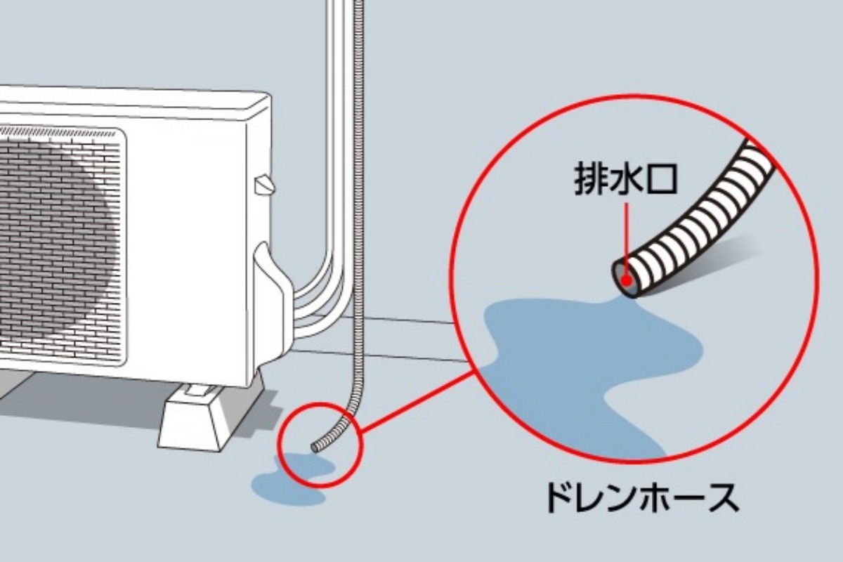 エアコン　ドレンホース